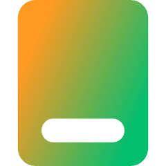 Align Bottom Vertical Icon from Core Gradient Set