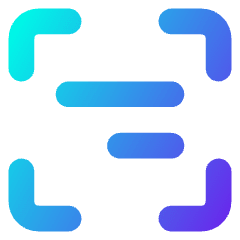Align Object Frame Right Icon from Core Gradient Set