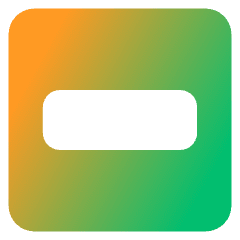 Align Object Horizontal Icon from Core Gradient Set