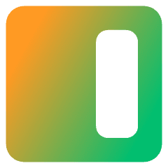 Align Object Right Icon from Core Gradient Set