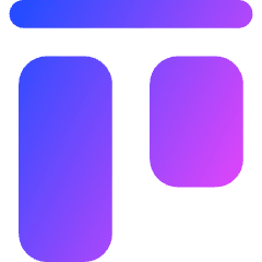 Align Top 1 Icon from Core Gradient Set