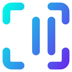 Align Two Right Frame Icon from Core Gradient Set