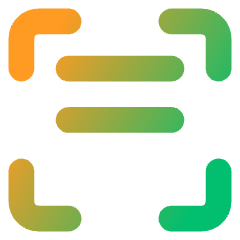 Align Two Top Frame Icon from Core Gradient Set