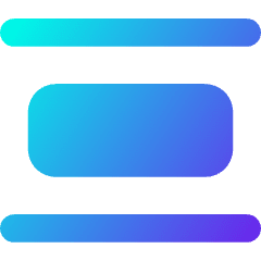 Distribute Vertical Icon from Core Gradient Set