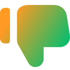 Dislike 1 Icon from Core Gradient Set