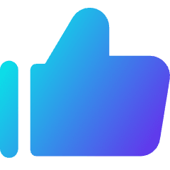 Like 2 Icon from Core Gradient Set