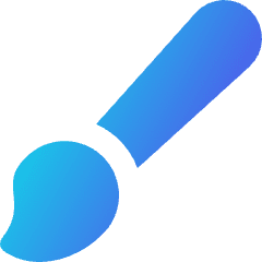 Paintbrush 2 Icon from Core Gradient Set