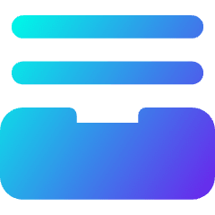 Archive Document Icon from Core Gradient Set