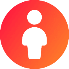 Attribution Icon from Core Gradient Set