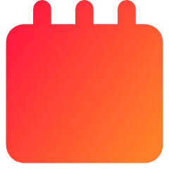 Blank Notepad Icon from Core Gradient Set