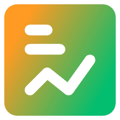 Content Statistic Icon from Core Gradient Set