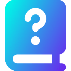 Manual Book Icon from Core Gradient Set