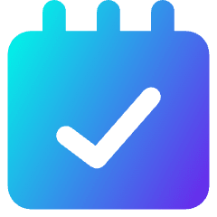 Notepad Check Icon from Core Gradient Set