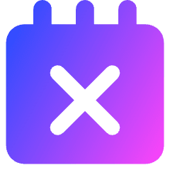 Notepad Remove Icon from Core Gradient Set