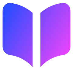 Open Book Icon from Core Gradient Set