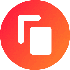 Share Link Circle Icon from Core Gradient Set