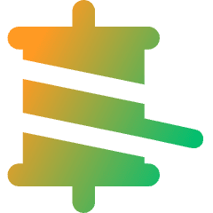 Thread Post Tweet Icon from Core Gradient Set