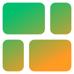 Dashboard 4 Icon from Core Gradient Set