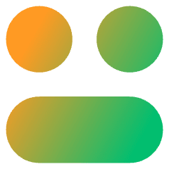 Dashboard Circle Horizontal Pill 2 Icon from Core Gradient Set