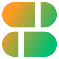 Dashboard Horizontal Pills Split 1 Icon from Core Gradient Set