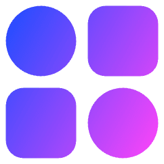 Dashboard Mix Circle Square 1 Icon from Core Gradient Set