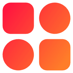 Dashboard Mix Circle Square 2 Icon from Core Gradient Set