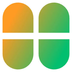 Dashboard Vertical Pills Half Icon from Core Gradient Set