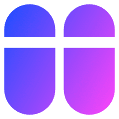 Dashboard Vertical Pills Split Top Icon from Core Gradient Set