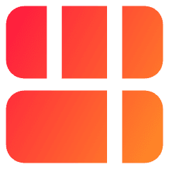 Dashboard Vertical Rectangle 4 Icon from Core Gradient Set