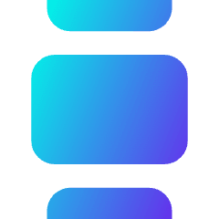 Carousel Vertical Icon from Core Gradient Set