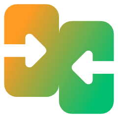 Compare Arrow Icon from Core Gradient Set