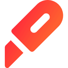 Cutter Icon from Core Gradient Set