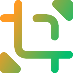 Expand Crop Resize Icon from Core Gradient Set