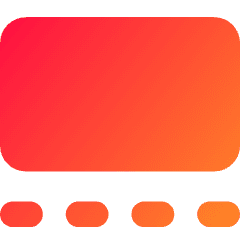 Gallery View Icon from Core Gradient Set