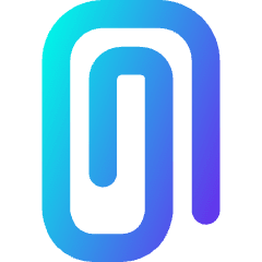 Paperclip 2 Icon from Core Gradient Set