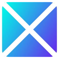 Rectangle Frame Icon from Core Gradient Set