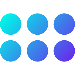 Reorder Dots Horizontal Icon from Core Gradient Set