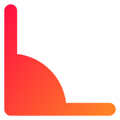 Rotate Angle 90 Icon from Core Gradient Set