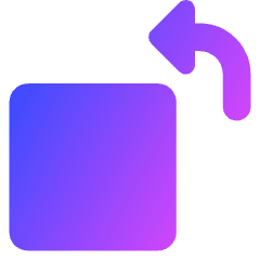 Rotate Object Icon from Core Gradient Set