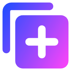 Copy 2 Icon from Core Gradient Set