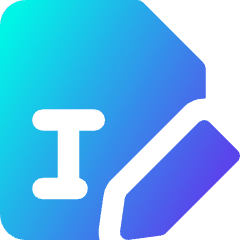 Edit PDF Icon from Core Gradient Set