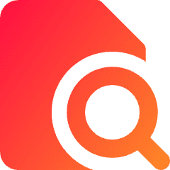 File Search Icon from Core Gradient Set