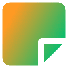 New Sticky Note Icon from Core Gradient Set