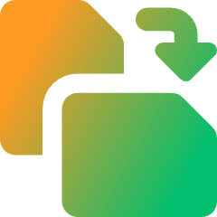 Rotate PDF Icon from Core Gradient Set