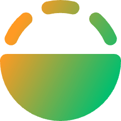 Flip Vertical Circle 1 Icon from Core Gradient Set