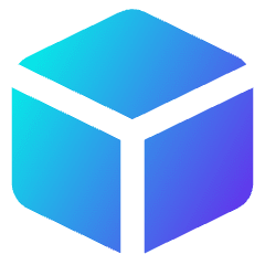 Cube Shape 1 Icon from Core Gradient Set