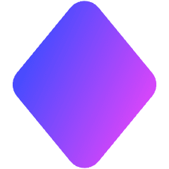 Rhombus Shape Icon from Core Gradient Set