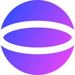 Sphere Shape Icon from Core Gradient Set