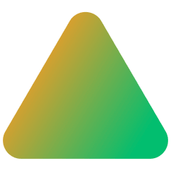 Triangle Icon from Core Gradient Set