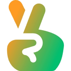 Fingers Cross Icon from Core Gradient Set